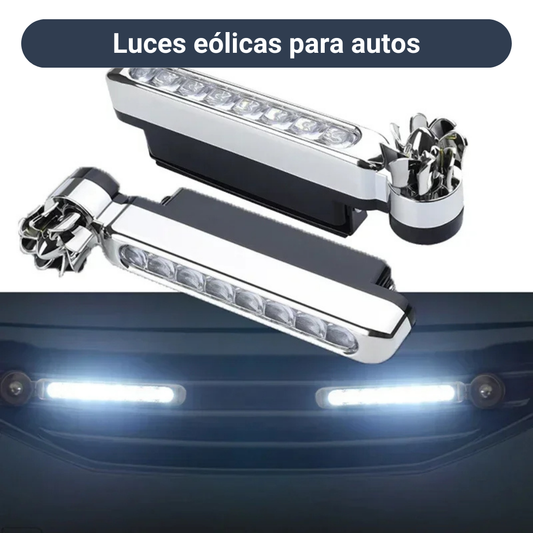 Luces eólicas para autos/motos