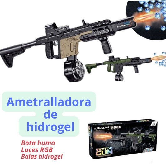 Ametralladora de Hidrogel